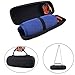 Carry Travel Protective Pouch Bag Cover Case for JBL Charge 3 Charge3 Extra Space for Plug & Cables (with Belt)