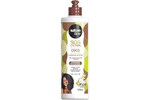Salon Line - Linha SOS Cachos (Oleo de Coco) - Ativador de Cachos Tratamento Profundo 500 Ml - (SOS Curls (Coconut Oil) Collection - Deep Treatment Curl Activator 16.50 Fl Oz)