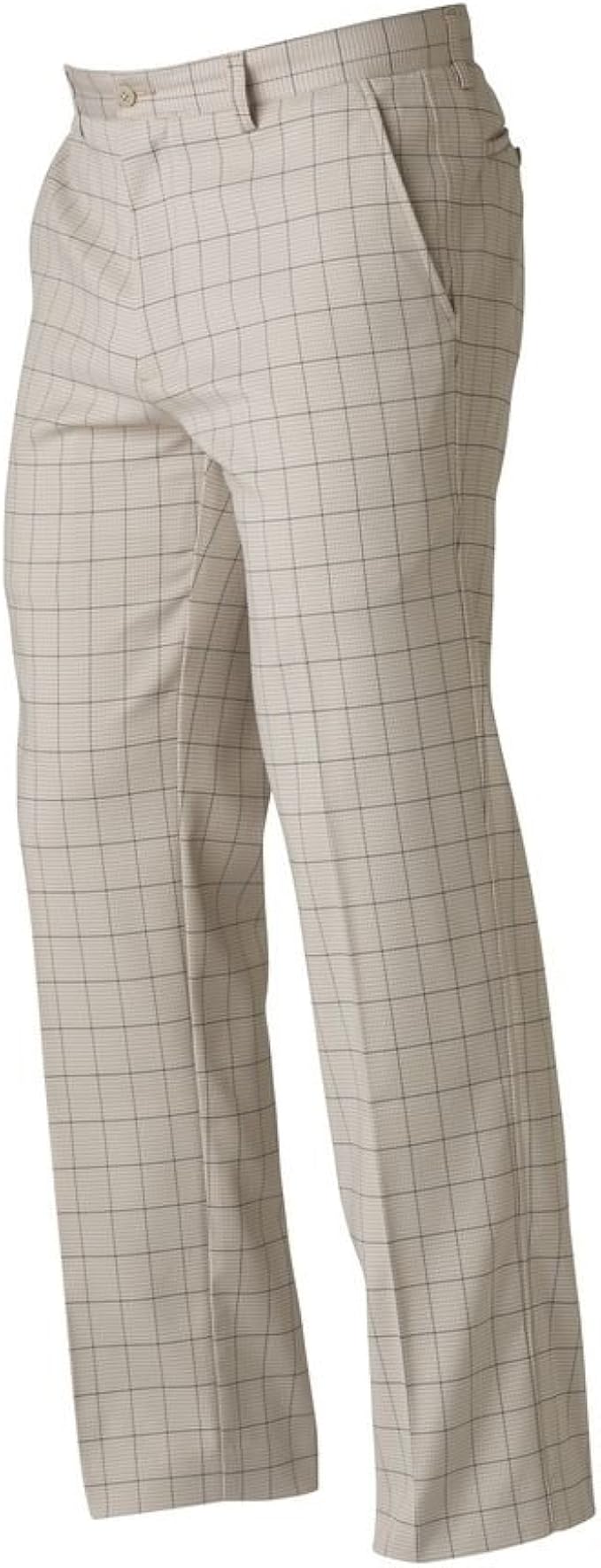 NEW FootJoy Performance Houndstooth Khaki Golf Pants Mens