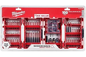Milwaukee Shockwave Impact Driver Bit Set (100 Piece) 48-32-4083
