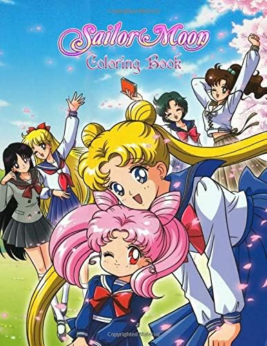 Sailor Moon Coloring Book: Great Coloring Pages For Kids | Ages 3 - 7