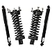 Prime Choice Auto Parts KS205-CST127 Set of 2 Struts and 2 Shock Absorbers