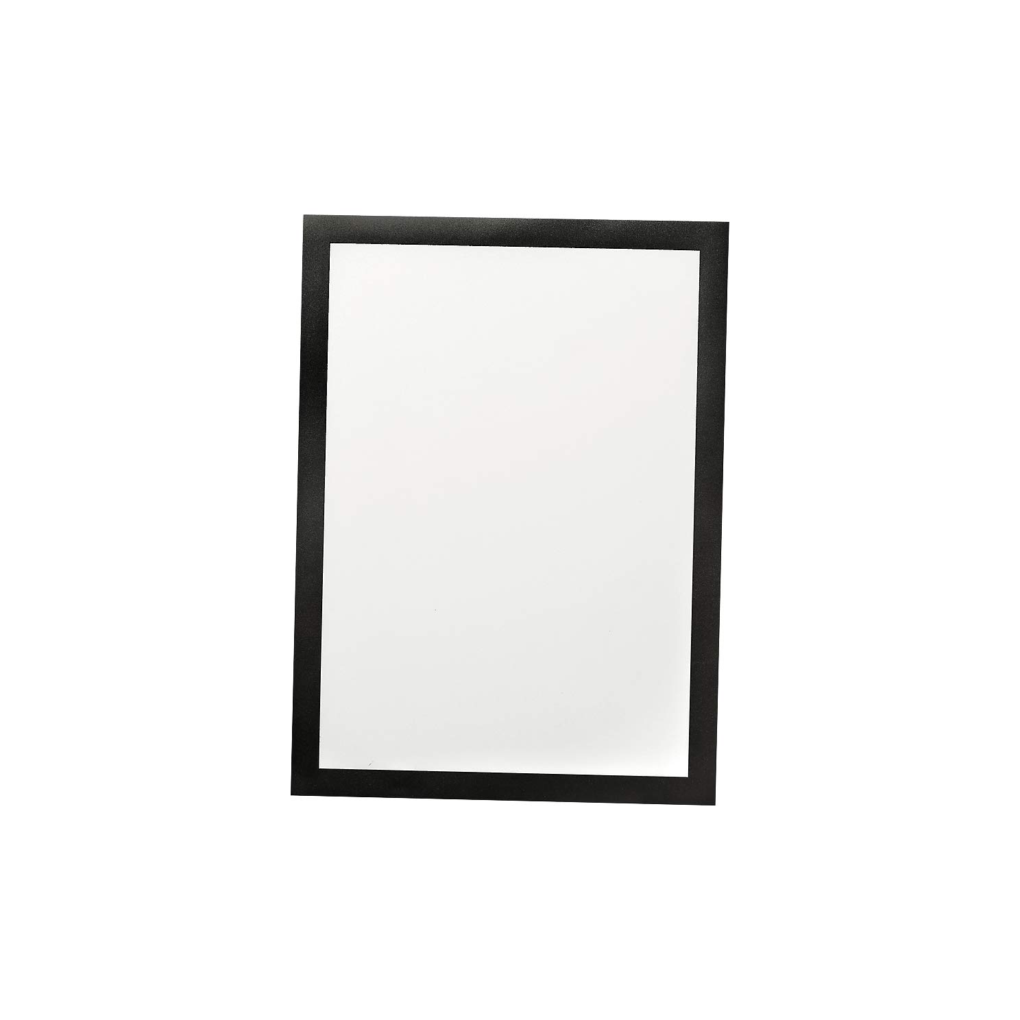 Durable 496801 Duraframe Grip, Hook and Look Magnetic Display Frame, A4 - Black, Pack of 1