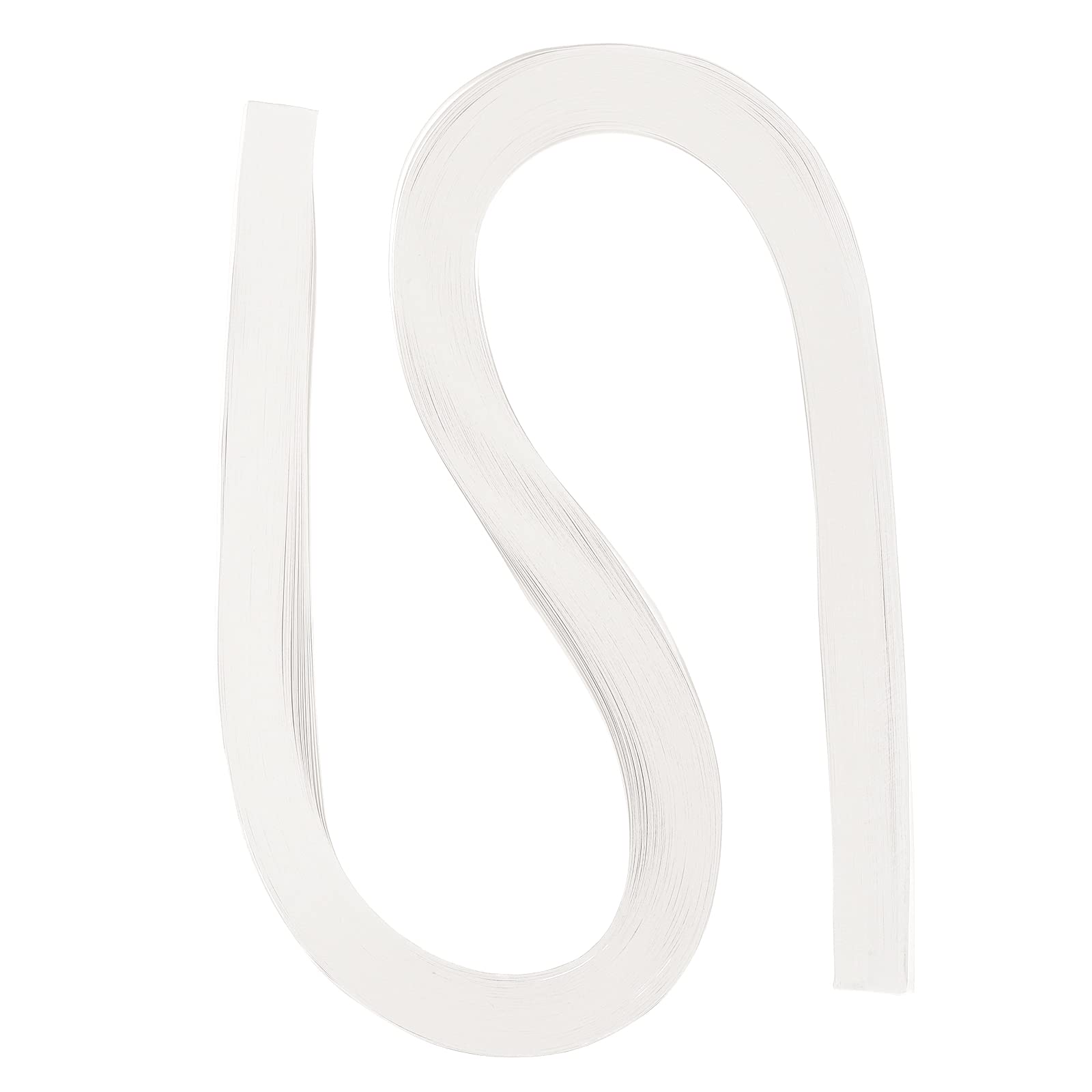PATIKIL Quilling Strips Paper 120pcs 3/16"(5mm) 54cm Origami Paper Quilling Strip for Art DIY Hand Craft Christmas Milky White
