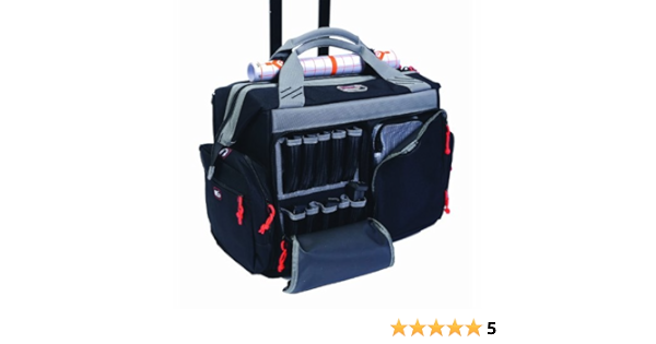 gps tactical rolling range bag