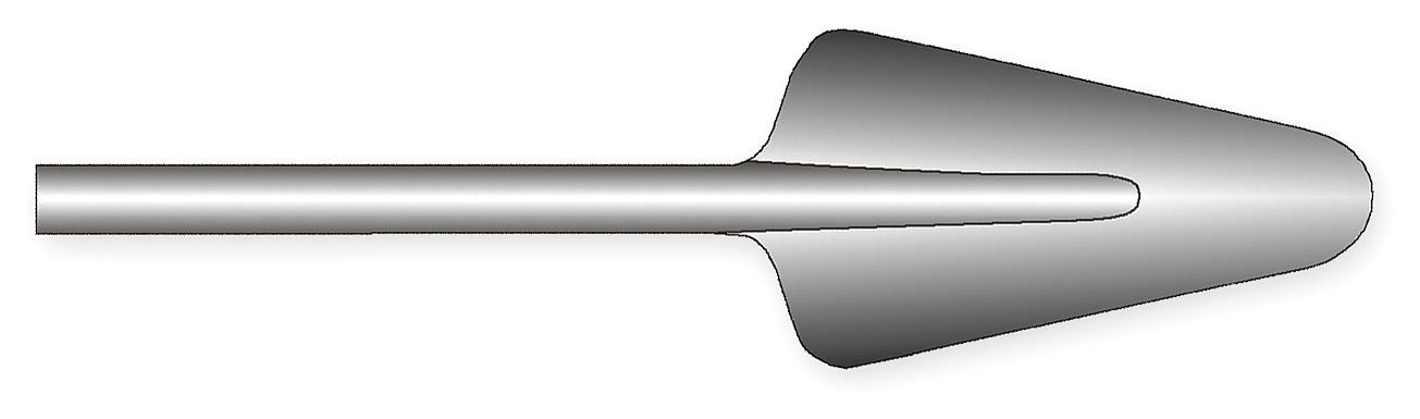 BOSCH HS1926 5/8 In. x 16 In. Round Spade SDS-max
