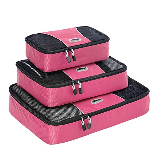 Ebags packing cubes - 3pc set (peony)