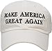 Make America Great Again - Donald Trump 2016 Campaign Cap Hat (003) White