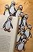 Penguin Clip Bookmarks for Kids Students Cool Cute Animal Set of 10 Bulk Bookmark Funny Wacky Classroom Reading Incentives Library Rewards Novelty Party Favors Fun Prizes for Summer Reading Programs