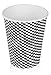 Golden Spoon Paper Coffee Cups (100 Count) Disposable Serve Cold Water, Tea, Hot Chocolate 12 Ounce