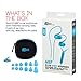MEE audio Sport-Fi M6P Memory Wire In-Ear Headphones with Microphone, Remote, and Universal Volume Control (Teal)