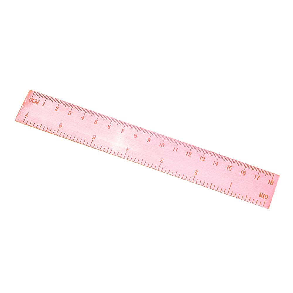 Buy 18cm High End Rose Gold Measuring Ruler Retro Scale Size Ruler With Measurements Inch Cm Ruler Online At Desertcart Bahamas
