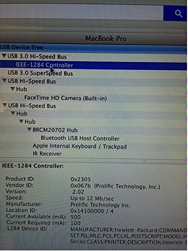 AYA 6Ft. USB to Parallel IEEE 1284 Printer Adapter Cable PC (Connect your old parallel printer to a USB port) Win XP/7/8/10 and MAC OS Compatible