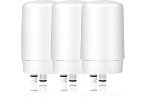 LOTVOSA Faucet Filter Replacement for Brita Sink Water Filter - Compatible with Brita 36311 On Tap Faucet Filters System, FF-200, FF-100 - Pack of 3 - Fits All Tap Water Filters