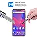 Qoosea Compatible with BLU VIVO XL4 Screen Protector [2 Pack] Ultra-Thin 2.5D 9H Anti Scratch Hardness Crystal HD Clear Scratch Resistant Tempered Glass Film for BLU VIVO XL4