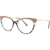 VOOGLAM Cat Eye Reading Glasses For Women Anti Blue Light UV Eyestrain Readers Eyewear Trudie