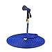 Ohuhu 100 Feet Expandable Garden Hose ENHANCE A 8-pattern Sprayer Nozzle