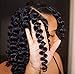 Wigbuy Wand Curls Jamaican Bounce Twist/Havana Mambo Twist Braiding Hair Extension (1b)