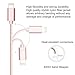 Lightning Cable, VP 3Pack 10 FT iPhone Charger Cord nylon braided for Apple iphone SE, iPhone 7, 6s, 6s+, 6+, 6,5s 5c 5,iPad Mini, Air, iPad 6, iPod (3Pack 10FT Pink)