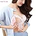 Silicone Breastfeeding Manual Breast Pumps MpingT Milk Pump-Manual Breast Milk Pump for Hands Free & Gentle Suction - Lid Included - 100% Food Grade Silicone