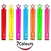 Bubble Wand, 56 Pcs(7 Colour) Mini Star Bubble Wand Set, Non-Toxic Smelless Bubble Toy for Kids Child Birthday Party Favor Wedding Summer Outdoor Activity Bathroom Bath Toys, 4 inch, by CHIMAGER