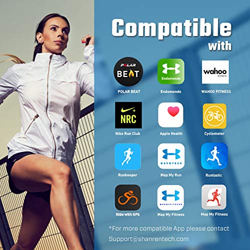SHANREN Heart Rate Monitor [2019 Upgrade] Beat 20 Chest Strap Smart