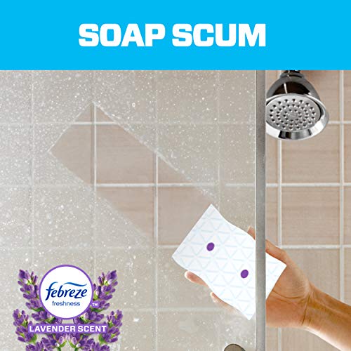 Mr. Clean Magic Eraser, Bathroom, Shower, and Shoe Cleaner with Febreze