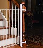 EZ-Fit: 36" Baby Gate Walk Thru Adapter Kit for Stairs + Child and Pet Safety - Protect Banisters + Walls - ONLY includes (1) adapter side (Baby Product)