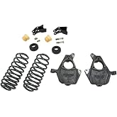 Belltech Lowering Kit, 3 in Front / 4 in Rear, Coil Springs/Hardware/Spindles, Kit