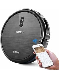 ECOVACS DEEBOT N79 Robotic Vacuum Cleaner with Strong Suction, for Low-pile Carpet, Hard floor, Wi-Fi Connected