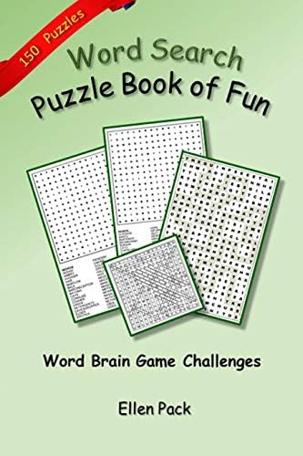 Word Search Puzzle Book of Fun: Word Brain Game Challenges Paperback – November 27, 2018