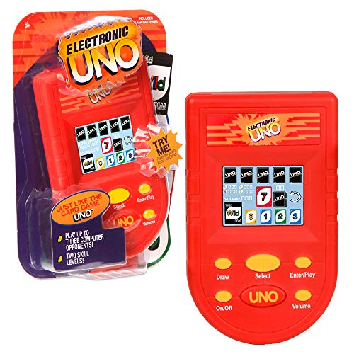 Basic Fun UNO Electronic Handheld Game with Full