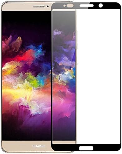 CASPTM 2.5D Tempered Glass Screen Protector for Huawei Mate10 Lite,Full Coverage Scratch-Proof Protective Film for Huawei Mate 10 Lite (Black)