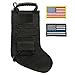 SPEED TRACK Tactical Christmas Xmas Stocking with Handle, Perfect Mantel Decoration, Gift for Veterans and Outdoorsy People (Black)