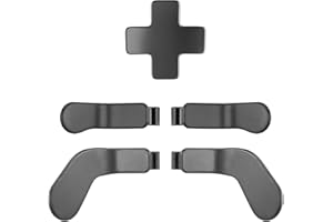 OLCLSS Metal Paddles for Xbox Elite 2 Controller, Elite Series 2 Paddles with 1 D Pad for Xbox One Elite, Elite Series 1, Elite Series 2, and Elite 2 Core Controller, Elite Controller Paddles