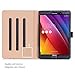 ProCase ASUS ZenPad S 8.0 Z580C Case (2015 ZenPad Z580C,Z580CA) with bonus stylus pen - Stand Cover Folio Case for ASUS ZenPad S 8.0 Z580C, Multiple Viewing angles, Document Card Pocket (Black)
