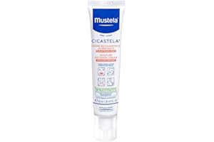 Mustela Cicastela Moisture Recovery Cream - Multipurpose Baby Ointment for Skin Discomfort - with Natural Avocado & Hyaluronic Acid - Fragrance-Free - 1.35 fl. Oz