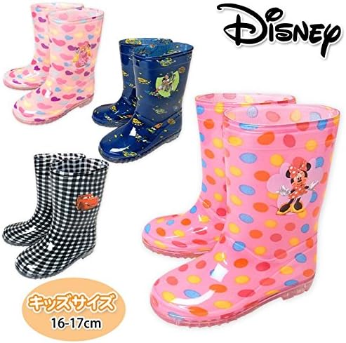 Amazon ディズニー カーズ 18cm 子供 レインブーツ 長靴 男の子 女の子 ミニー プリンセス トイストーリー カーズ 男児 女児 キッズ Disney ディズニー レインブーツ