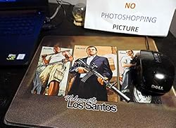 GTA V Mouse Pad 12x10 inches Custom Mousepad Gaming