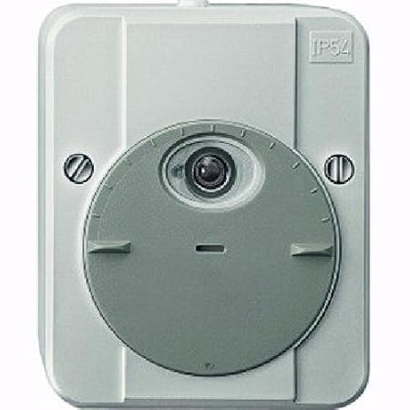 Merten 544894 ARGUS Dämmerungsschalter, mit Schaltverzögerung, lichtgrau