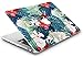 KECC Compatible with MacBook Air 13 inch Case 2010-2017 Release (Old Version) A1466 A1369 Plastic Hard Shell for MacBook Air 13.3 inch, Palm Leaves Red Flower