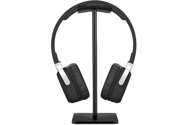 Headphone Stand Headset Holder New Bee Earphone Stand with Aluminum Supporting Bar Flexible Headrest ABS Solid Base for All H