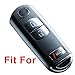 2Pcs Alegender Smart Key Cover Case Jacket Protector Holder for 2016 2017 2018 2019 Mazda 3 CX3 CX5 CX7 CX9 SPEED3 Key Fob Remote 3 Buttons