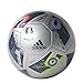 adidas Performance Euro 16 Glider Soccer Ball, Silver Metallic Grey/Night Metallic/Matte Silver/Dark Grey, Size 3