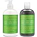 Shea Moisture, African Water Mint & Ginger - Detox Hair & Scalp Gentle Combination Set for Unisex, Shampoo 13 Fluid Ounce & Conditioner 13 Fluid Ounce