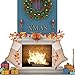 Sumind 6 Packs Burlap Christmas Stockings for Christmas Decorations or DIY (Flaxen)
