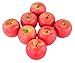 JEDFORE Fake Apples Artificial Red Apples Simulation Lifelike Fruit Set for Home House Kitchen Wedding Party Decoration Photography (8Pcs)