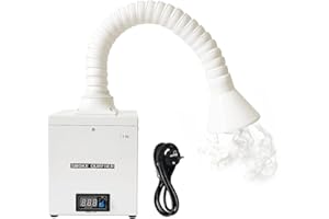 Procoloredfun Solder Fume Extractor, 50W Strong Suction 3 Stage Smoke Purifier Filter for DTF Oven, 3D Printing, Laser Printer