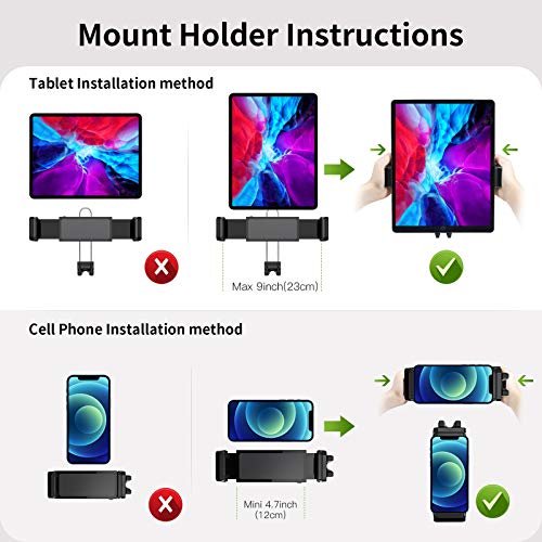 Smatree Tablet Floor Stand, 360 Degree Rotating with Height Adjustable