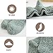 Holisouse Women's 5-Pairs Casual Vintage Style Winter Thick Knit Wool Warm Soft Crew Socks